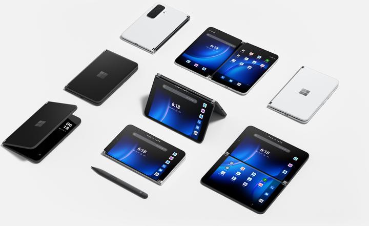 Produktbild Microsoft Surface Duo 2 B2B (128 GB, Obsidian, 8.30", SIM + eSIM, 5G)
