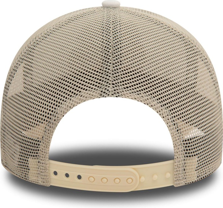 Actual product image New Era A-Frame Mesh Trucker Cap - GRAPHIC PRINT beige