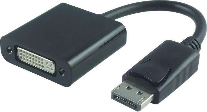 MicroConnect DisplayPort-Adapter (DVI, 15 cm)