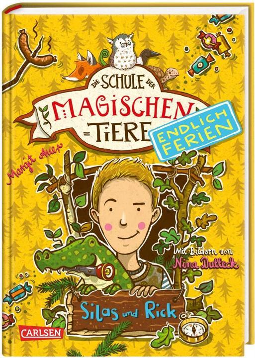 Actual product image Die Schule der magischen Tiere - Endlich Ferien 2: Silas und Rick (German, Margit Auer, 2017)