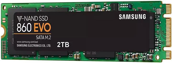 Actual product image Samsung 860 Evo (2000 GB, M.2 2280)