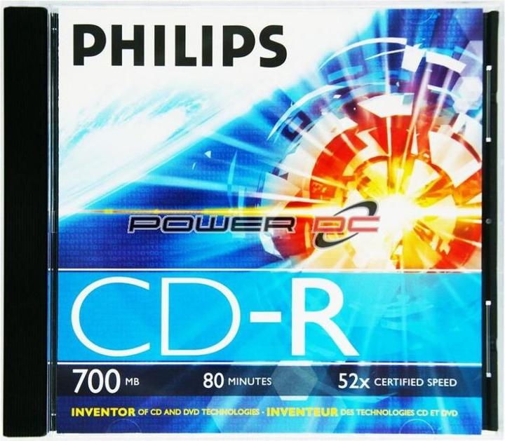 Actual product image Philips 8710895778176 blank CD-R 700 MB 10 pcs (10 x)