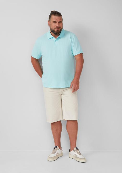 Produktbild S.Oliver Polo-Shirt Poloshirt aus Baumwollpiqué (5XL)