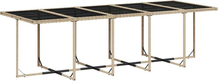 Produktbild vidaXL Garten Essgruppe (275 x 106 x 73 cm)