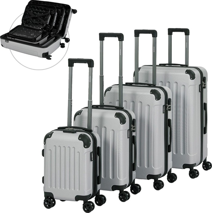 Produktbild Arebos Reisekoffer (94 l, Handgepäck (bis 50l), M (50 - 90l), L (90 - 115l), XL (ab 115l))