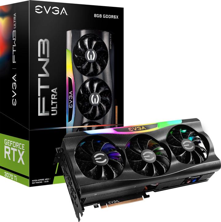 Image du produit EVGA GeForce RTX 3070 Ti FTW3 ULTRA (8 Go)