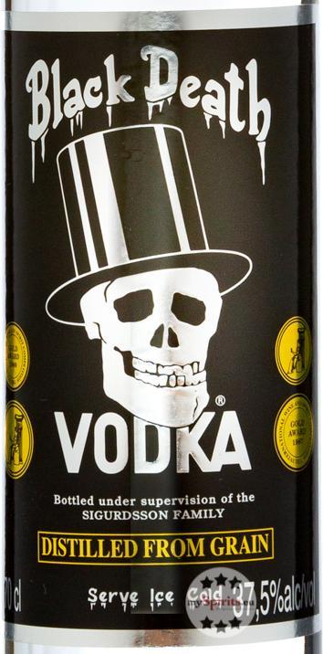 Produktbild Black Death Vodka 37,5% Vol. 0,7l