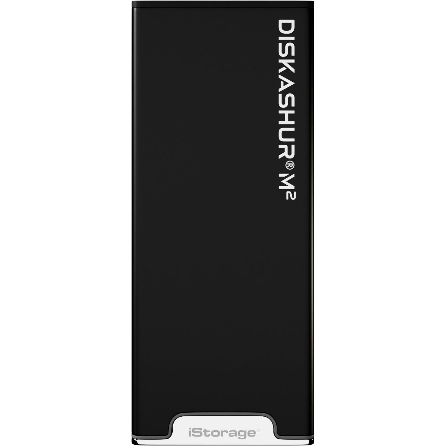 iStorage diskAshur M² (500 GB), Externe SSD, Schwarz