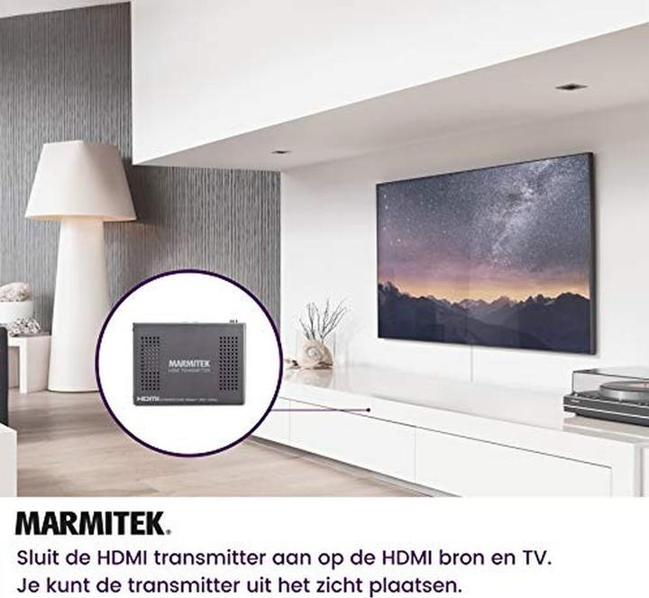 Productafbeelding Marmitek MEGAVIEW 241 UHD 2.0 HDMI Extender (6 m, HDCP 2.2)