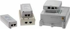 Productafbeelding Axis T8134 PoE+ Injector/Midspan binnenshuis (802.3af (PoE), Eigen 24V, 60 W)