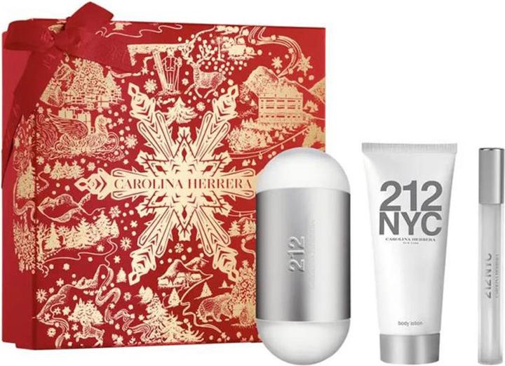 Carolina Herrera C. HERRERA 212 NYC EDT. 100ML. SP.+ BL 100ML.+ MINI 10ML.3PCS SET (Parfum Set)