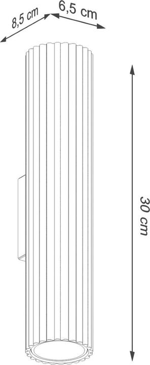 Produktbild Licht-Erlebnisse Wandlampe Berta (GU10)