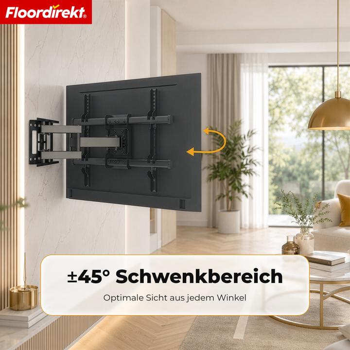 Produktbild Floordirekt TV Wandhalterung (Wand, 50 kg, 37" - 75")