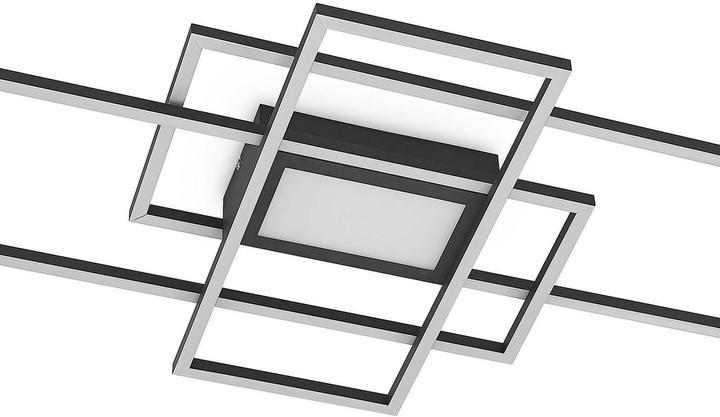Produktbild Lindby Caitlin LED-Deckenleuchte, anthrazit (4500 lm)