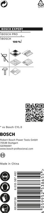 Produktbild Bosch Professional Zubehör EXPERT HEX-9 MultiConstruction Bohrer, 5,5 x 60 x 100 mm (5.5 mm)
