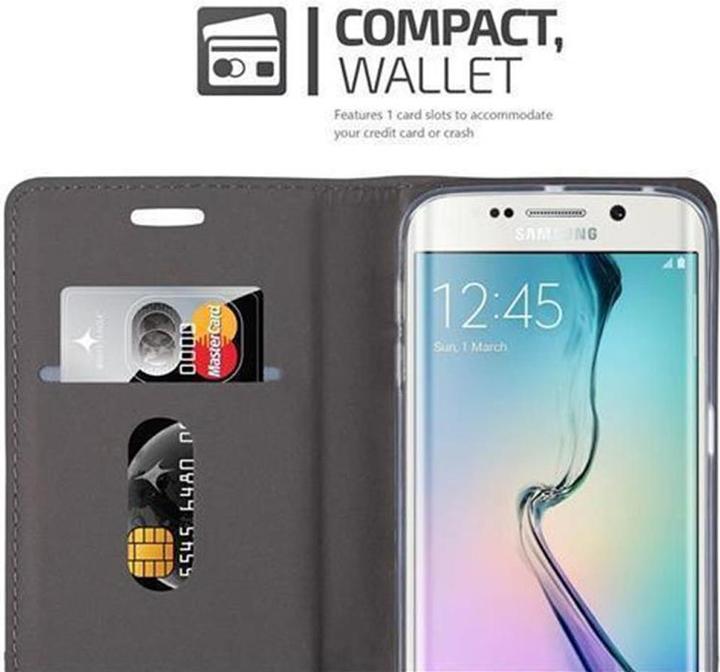 Image du produit Cadorabo Couverture look jeans Book (Samsung Galaxy S6 Edge)