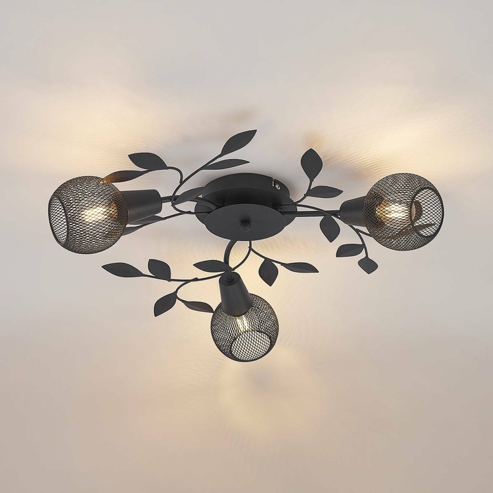 Produktbild Lindby Kanye Florentiner-Deckenlampe, dreiflammig (E14)