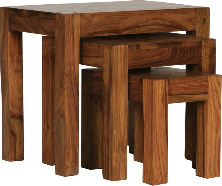 Immagine prodotto Wohnling Mumbai (45 x 35 x 50 cm, 37 x 35 x 37 cm, 34,5 x 23 x 28 cm)
