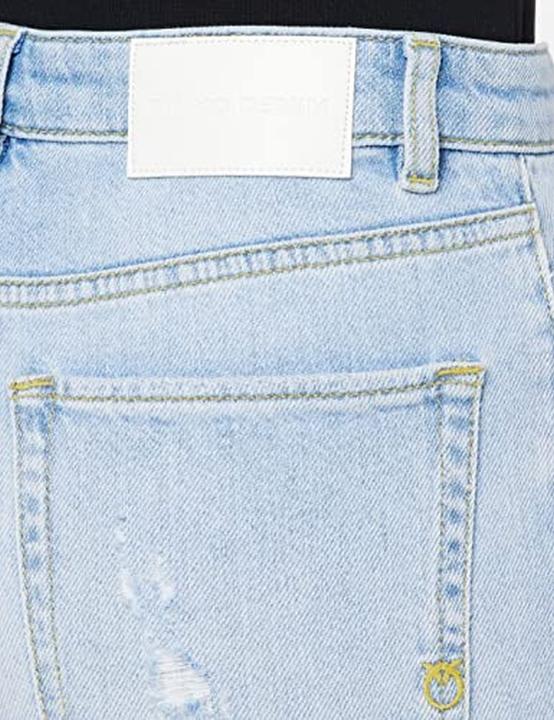 Actual product image Pinko Sissy Slim Denim Light Ramm Jeans with Scheuren (32)