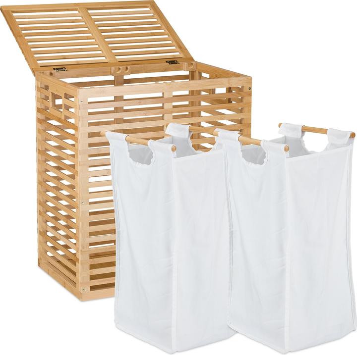 Produktbild Relaxdays Wäschekorb (88 l)
