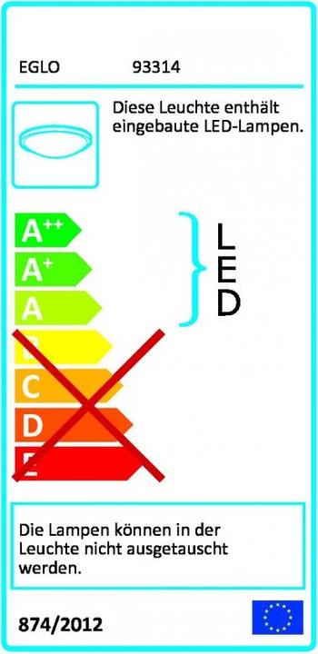 Energie-Label EGLO Vicaro (720 lm)