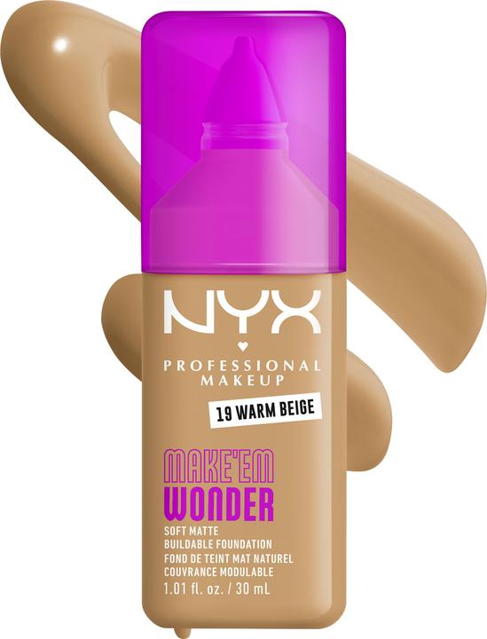 Image du produit NYX Professional Make-Up Nyx Wonder (#CF9A78, Beige chaud)