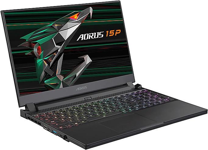 Produktbild Gigabyte Aorus 15P (15.60", Intel Core i7-11800H, 16 GB, 1000 GB, DE)