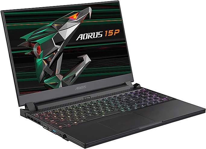 Produktbild Gigabyte Aorus 15P (15.60", Intel Core i7-11800H, 16 GB, 1000 GB, DE)