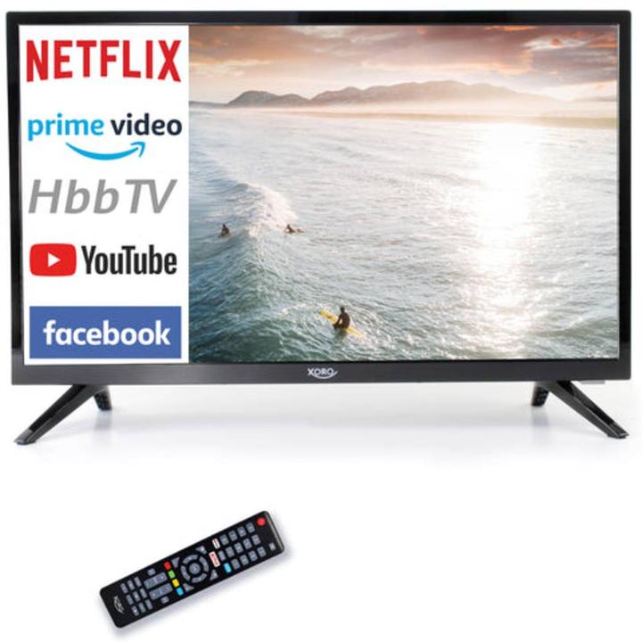 Produktbild Xoro HTL 2477 59,9 cm (23.6" ) HD Smart-TV WLAN Schwarz (Energieklasse F) (24", LED, HD ready)