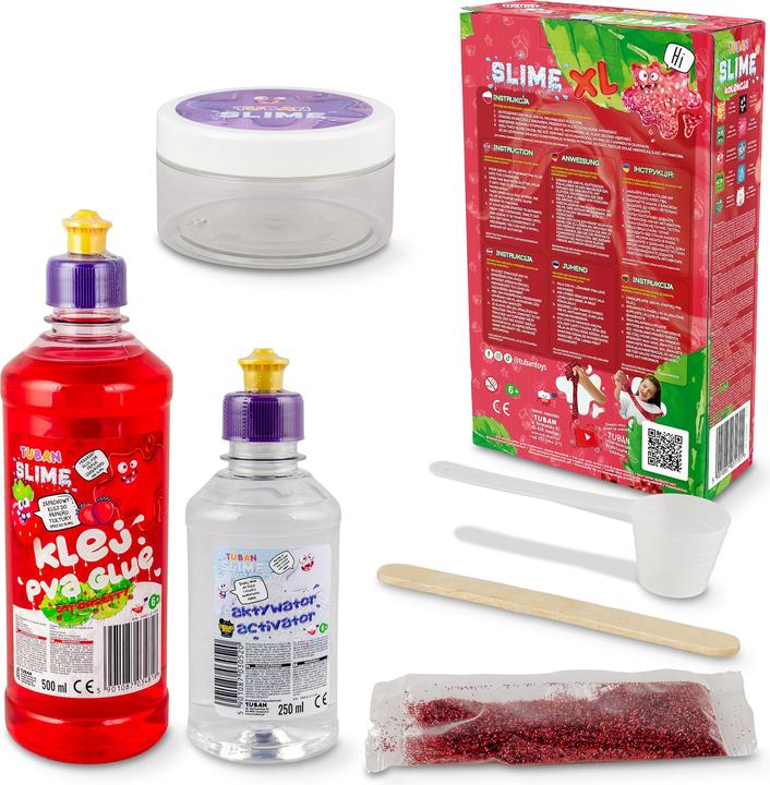 Produktbild Tuban DIY Slime Kit XL - Erdbeere