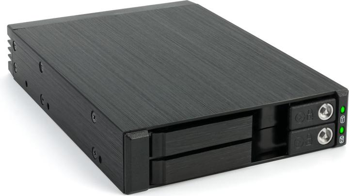 Produktbild Fantec MR-25DUAL Mobiles Speicher-Rack