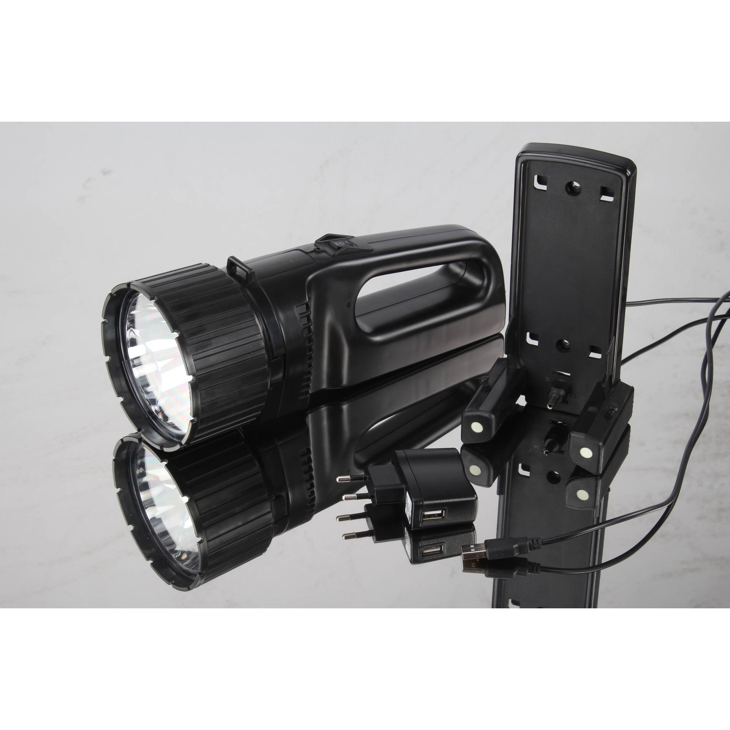 Thumbnail - Ansmann, Taschenlampe, Akku-Handscheinwerfer Schwarz (27.50 cm, 330 lm)