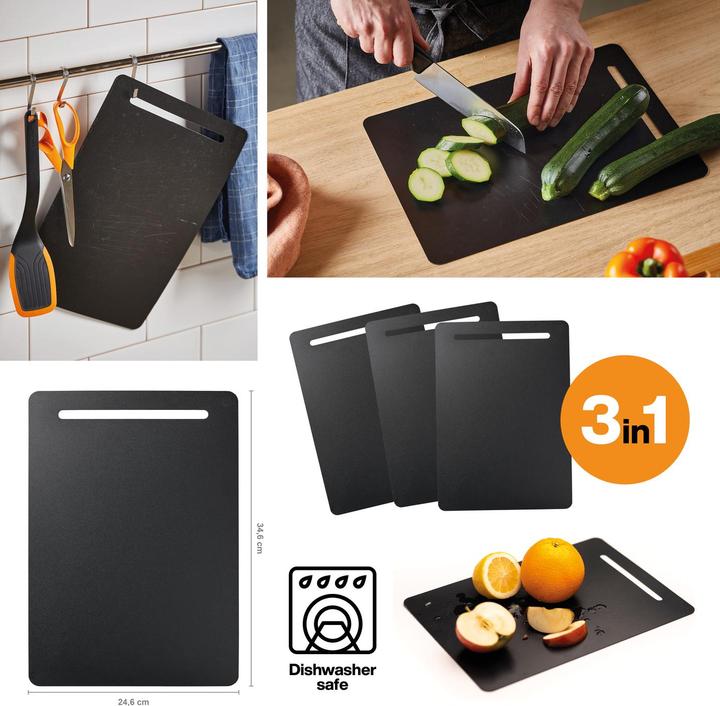 Actual product image Fiskars Functional Form cutting boards (3 pcs.)