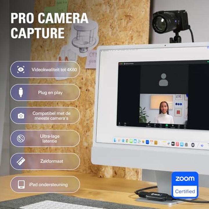 Image du produit Elgato Cam Link 4K (Mac, PC)
