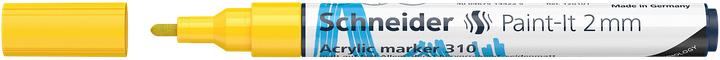 Valeurs nutritives et ingrédients Schneider Marqueur acrylique Paint-It 310 2mm jaune (1 x)