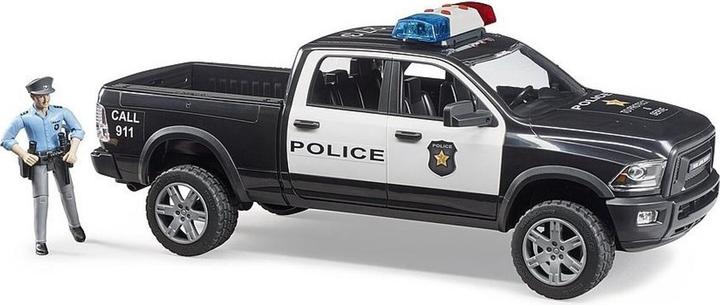Actual product image Bruder Police Pickup with policeman