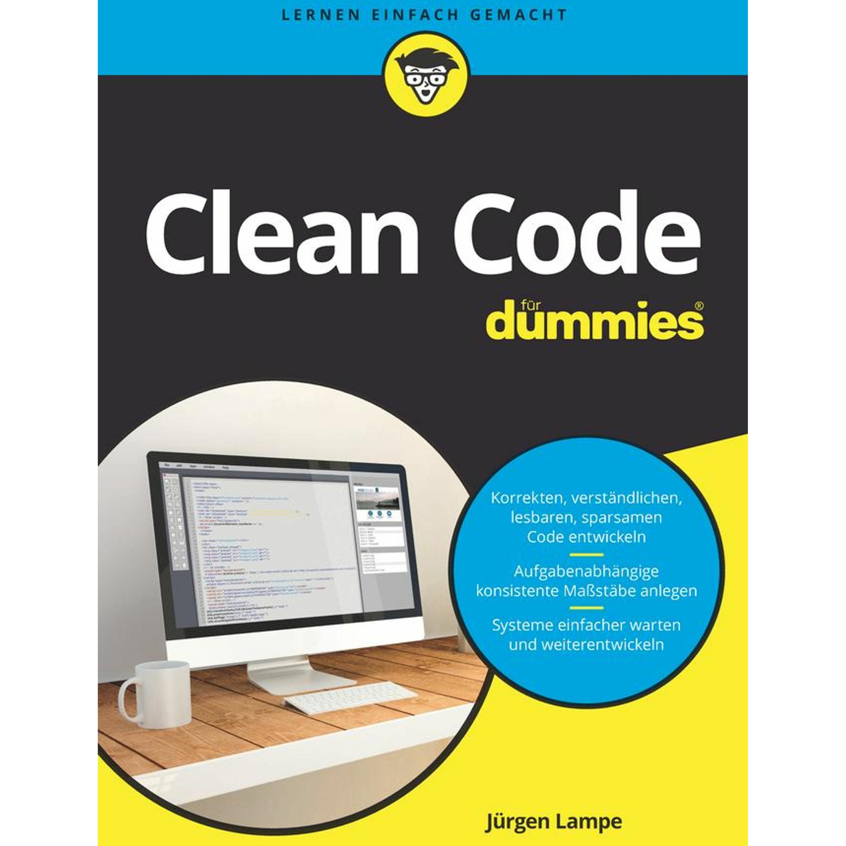 Clean Code für Dummies, Fachbücher von Jürgen Lampe