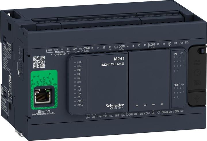 Produktbild Schneider Electric CONTROLLER M241-24IO RELAY ETHERNET