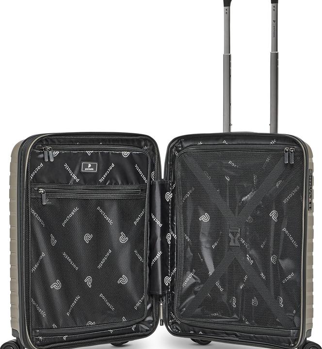 Produktbild Pactastic Collection 04 THE CABIN + 4 Rollen Kabinentrolley S 55 cm mit Dehnfalte (40 l)