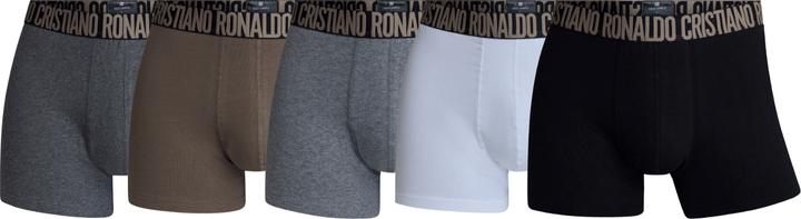 CR7 Mens Trunk Cotton Stretch 5-Pack & Travel Bag (XL, 5er Pack)