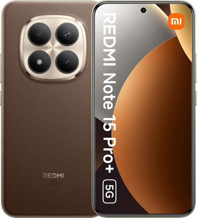 Productafbeelding Xiaomi REDMI Note 15 Pro+ 5G (512 GB, Bruin, Mokka Bruin, 6.83", Dubbele SIM, 5G)