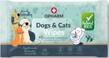 Produktbild Opharm Wet Wipes For Pets 48pcs