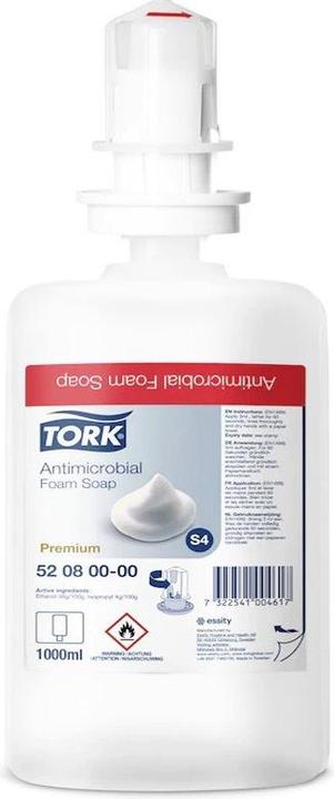 Produktbild Tork Premium-Schaumseife zur Händedekontamination (Flüssigseife, 1000 ml)