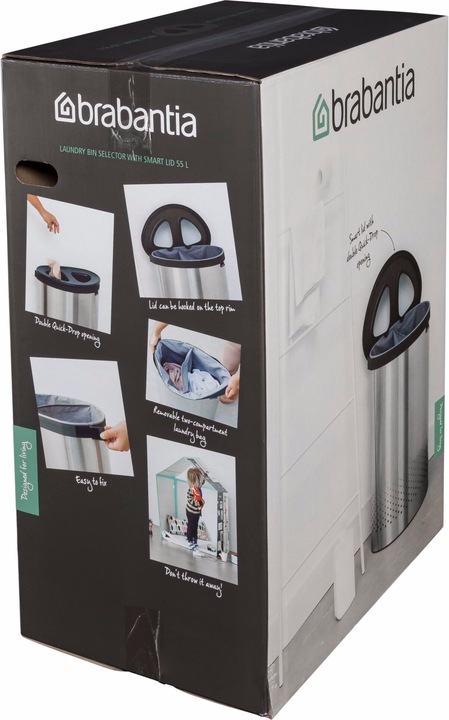 Immagine prodotto Brabantia Cestino per il bucato, 55 L (55 l)