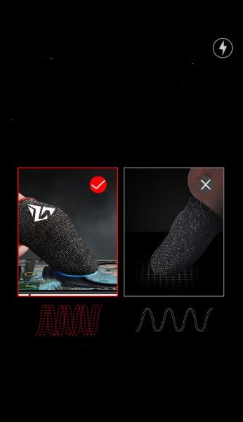 Produktbild MU Classic Gaming Finger Sleeve