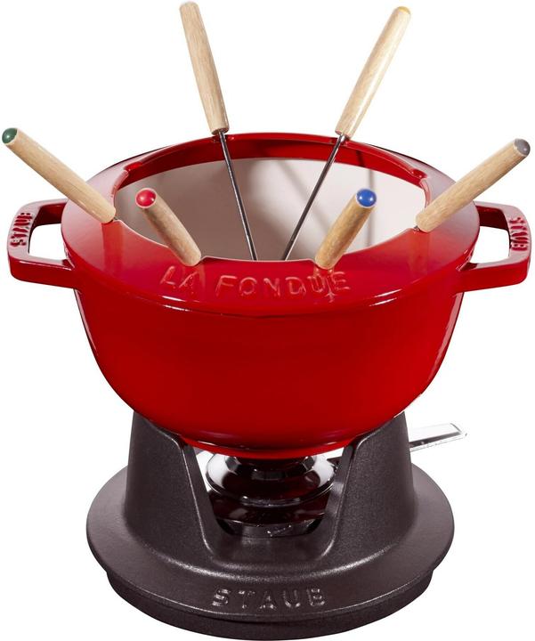 Staub Fondue Set (Schokoladenfondue, Käsefondue, Fondue Bourguignonne, Fondue Chinoise)