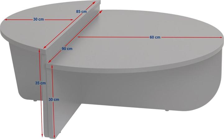 Actual product image Skye Decor Orion (90 x 30 x 60 cm)