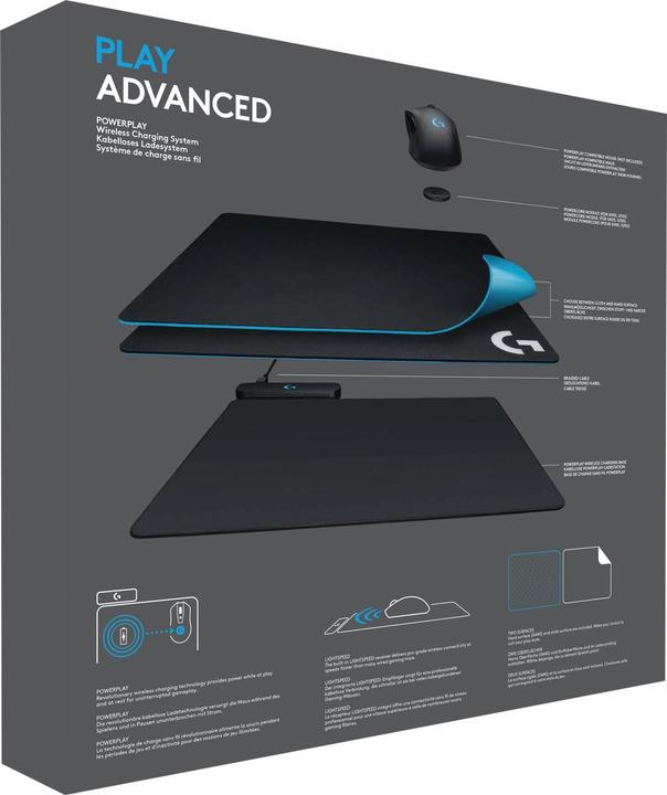 Immagine prodotto Logitech G Powerplay Wireless Charging System (L)