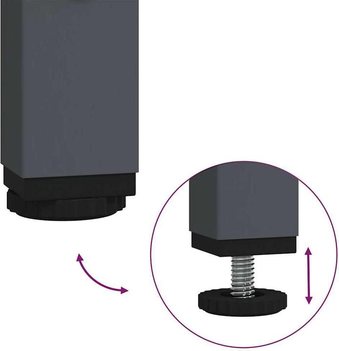 Image du produit vidaXL Highboard (68 x 39 x 103.50 cm)