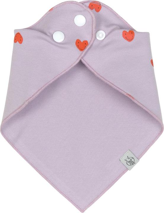 Produktbild Lässig Dreieckstuch Baby (2 Stk) - Bandana, Happy Rascals Herz